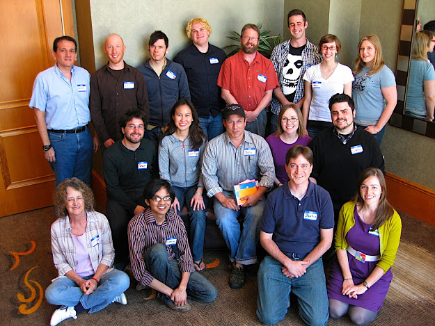 Netsquared Organizers at the N2Y4 Mobile Challenge Conference in 2010.